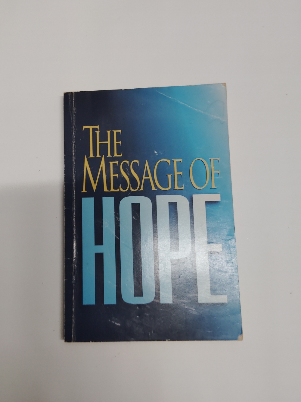 The Message of Hope - Blue Paperback